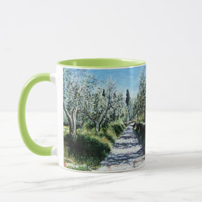 TAZA OLIVOS DE TOSCANA (Izquierda)