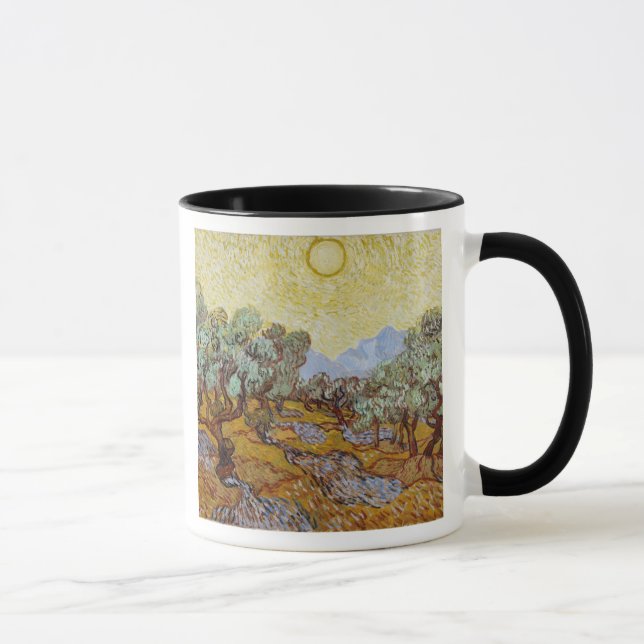 Taza Olivos de Vincent van Gogh el |, 1889 (Derecha)