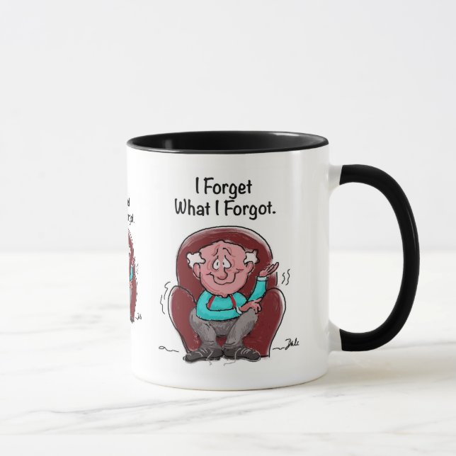 Taza Olvidé Lo Que Olvidé. (Derecha)