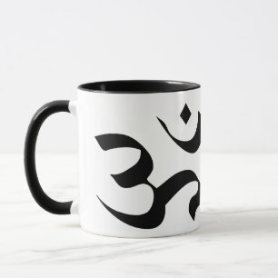 Taza Om en sánscrito 2