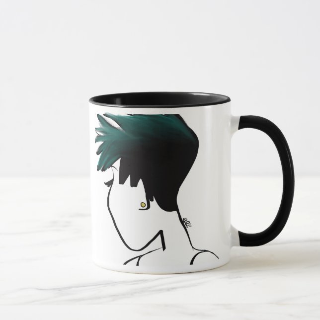 Taza Ombre con Picos (Derecha)