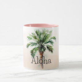 Taza Ombre de palmera tropical