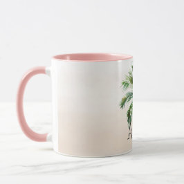 Taza Ombre de palmera tropical