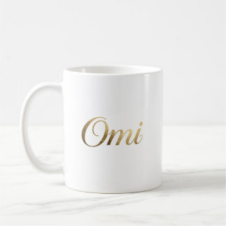 Taza Omi - Regalo para la Abuela, Taza de Café Omi