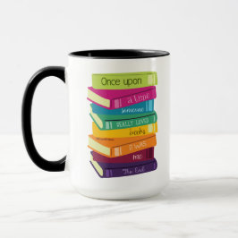 Taza Once Upon A Time Someone Loved Books