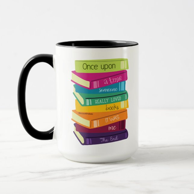Taza Once Upon A Time Someone Loved Books (Izquierda)