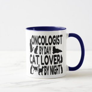 Taza Oncológico ama a los gatos