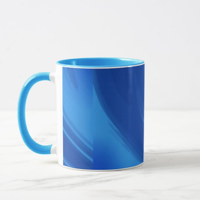 Taza Ondas azules reales (Izquierda)