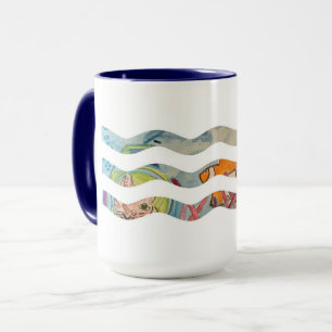 Taza Ondas de gatos de Scuba