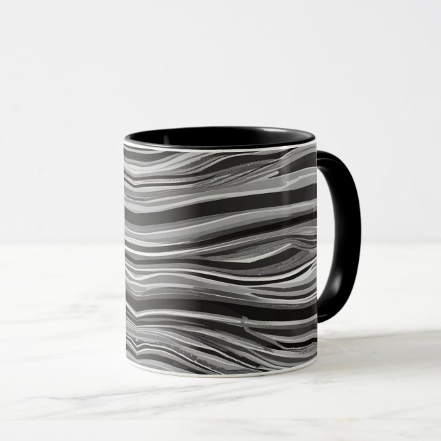 Taza Ondas monocromáticas (Anverso derecho)