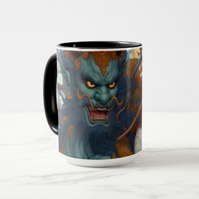 Taza Oni Rider  (Anverso izquierdo)