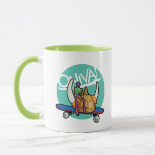 Taza ¡ONIVA! Squelette Viking