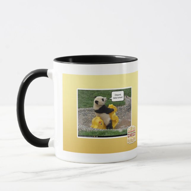 Taza ¡Onwurd, corcel del nobul! (Izquierda)