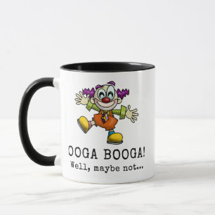Taza Ooga Booga Scary Clown