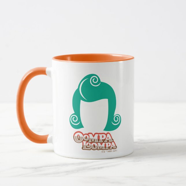 Taza Oompa Loompa Hair Graphic (Izquierda)