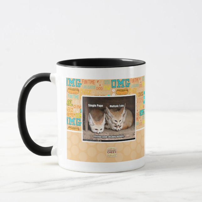 Taza Opciones de visualización de páginas (Izquierda)