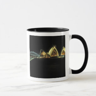 Taza Ópera de Sydney de noche, Nueva Gales del Sur, 2