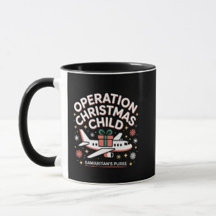 Taza Operación Niño de Navidad Bolsa del Samaritano