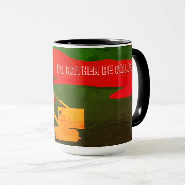 TAZA OPERADOR DE GAMA GOLF GOLFING FANTASY OPERADOR DE  (Anverso derecho)