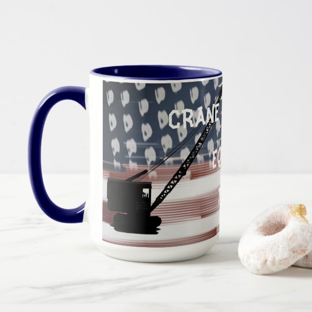 Taza OPERADOR DE LA GRÁFICA EQUIVALE A MFIC completamen (Con donut)
