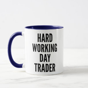 Taza Operador duro de día de trabajo