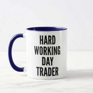 Taza Operador duro de día de trabajo