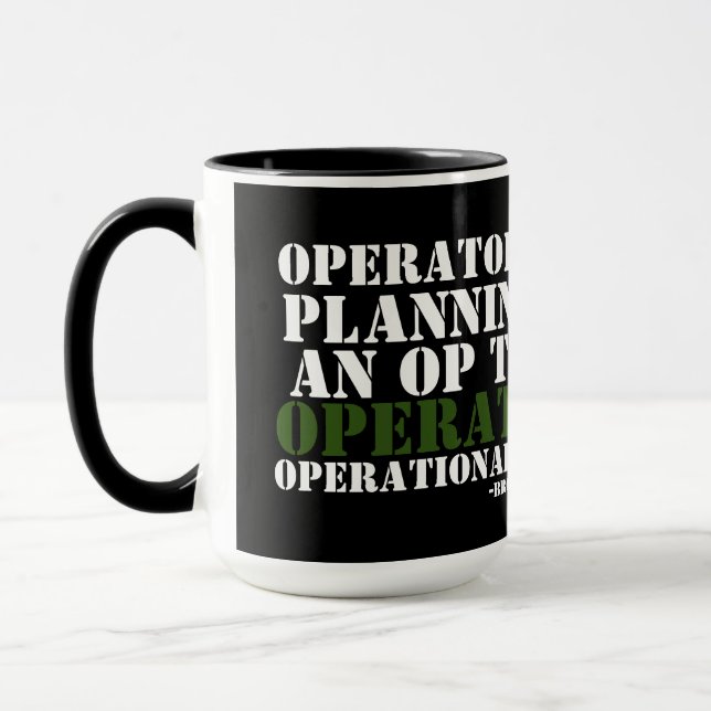 Taza Operativo Especial Brock (Izquierda)