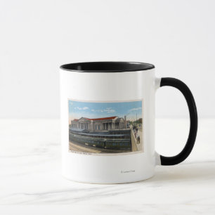 Taza Opinión de estación de ferrocarril de Burlington