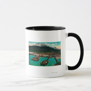Taza Opinión de la ciudad de Skagway, AlaskaSkagway, AK