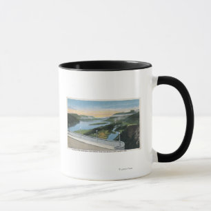Taza Opinión de la garganta del río Columbia del punt