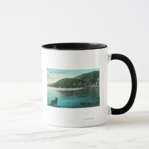 Taza Opinión de la línea de la playa de