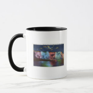 Taza Opinión de la noche de la isla de Luna del nuevo