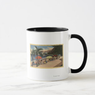 Taza Opinión de la playa delante de St. Catherine del