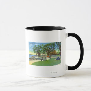 Taza Opinión de parque de playa del paseo del malecón