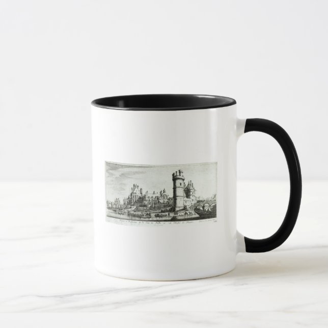 Taza Opinión de perspectiva del viaje de Nesle (Derecha)