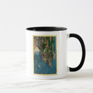 Taza Opinión del aire de Monterey y de Presido