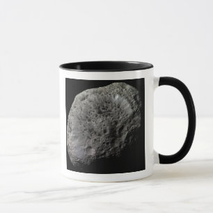 Taza opinión del Falso-color de la luna Hyperion de