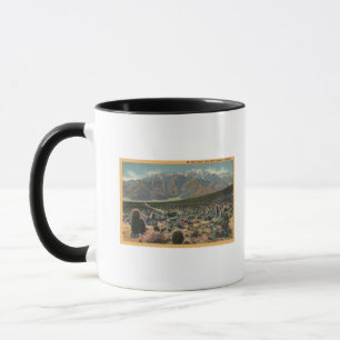 Taza Opinión del jardín del diablo de Mt. San Jacinto #