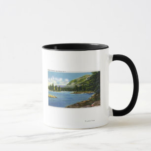 Taza Opinión del lago de la montaña del elefante