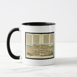 Taza Opinión del ojo de pájaro de Ratisbona, de la