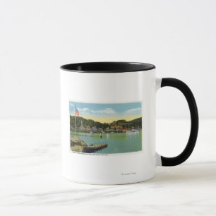 Taza Opinión del parque de Interlaken de los vertedero