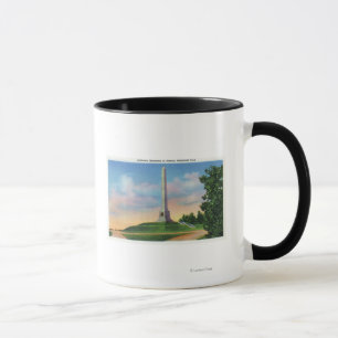 Taza Opinión del parque del campo de batalla de Newton