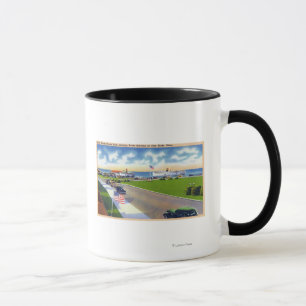 Taza Opinión del parque del océano de los barcos que
