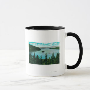 Taza Opinión esmeralda de la bahía sobre el lago