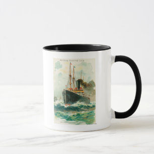 Taza Opinión la Patricia en el mar, Hamburgo-América