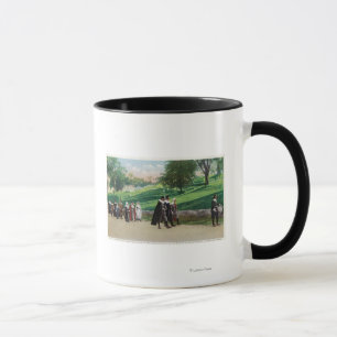 Taza Opinión la procesión del peregrino