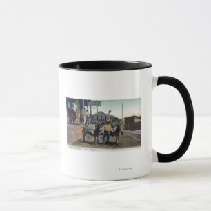 Taza Opinión los burros que llevan WaterBisbee, AZ