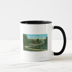 Taza Opinión media del barranco del campo de batalla d