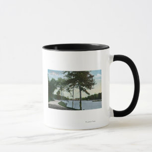 Taza Opinión meridional del bulevar del Central Park y