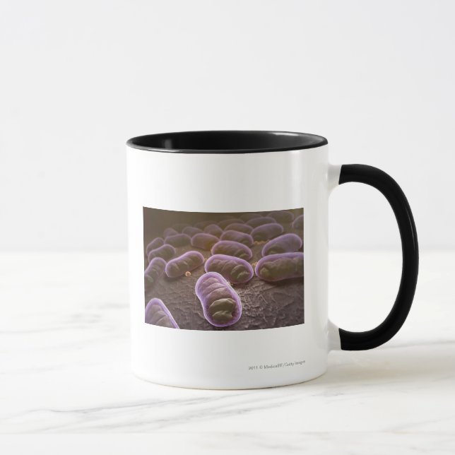 Taza Opinión microscópica bacterias (Derecha)